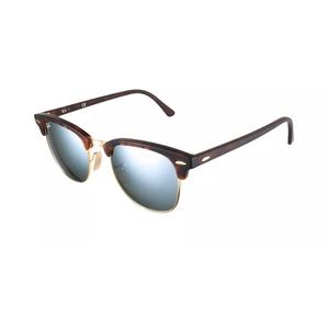 Rayban RB 3016 Clubmaster - Matte / Silver mirror